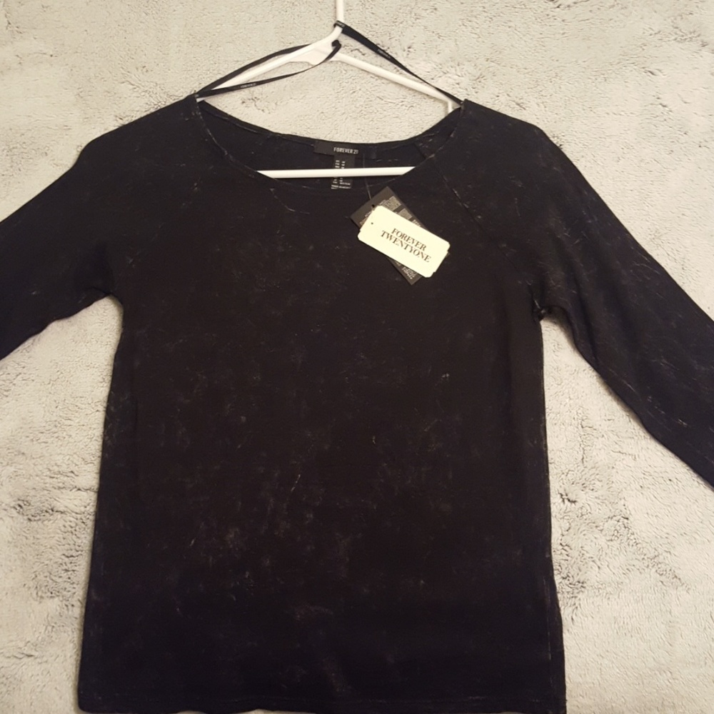 3/4 sleeve shirt Forever21